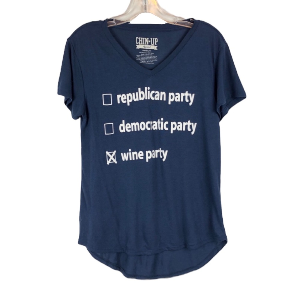 Wine Party T-Shirt by Chin-Up Apparel